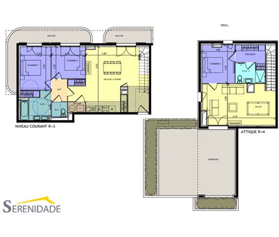 Appartement Duplex VALRAS PLAGE (34350) Serenidade